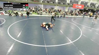 Junior Boys - 175 lbs Cons. Round 4 - Wyatt Chase, Colorado vs Jacob Cole, Central Indiana Academy Of Wrestling