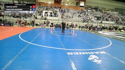 U20 Women - 62 lbs Quarters - Haylie Jaffe, PA vs AshLynn Goodwin, KS
