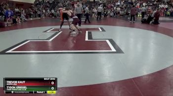 S-11 lbs Round 1 - Tyson Kriegel, Tiger Wrestling Club vs Trevor Kaut, North Linn