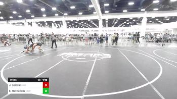 144 lbs Round Of 32 - Jerome Salazar, Kingdom WC vs Emiliano Hernandez, Hesperia HS