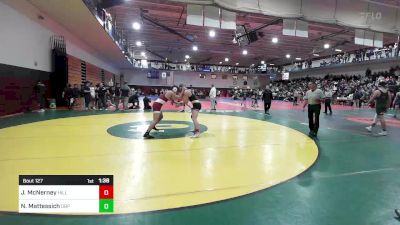 175 lbs Round Of 32 - Jacob McNerney, Hillsborough vs Nevin Mattessich, Don Bosco Prep