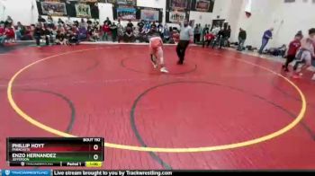 138 Boys Cons. Round 3 - Phillip Hoyt, PARACHUTE vs Enzo Hernandez, Jefferson