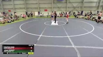 132 lbs Round 2 (6 Team) - Colton King, North Dakota vs John Knight, West Virginia