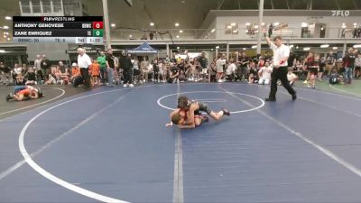 52 lbs Round 2 - Zane Enriquez, Takedown Elite vs Anthony Genovese, Barn Brothers WC