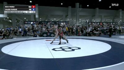 79 kg Cons. Sub-rd Of 64 - Nick Perez, Viking Wrestling Club (IA) vs Caleb Farrar, Gold Rush Wrestling