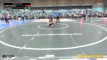 110 lbs Consolation - Ryder Scanlan, Team Aggression vs Sal Bellia, Cmg Wrestling Academy