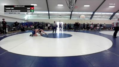 134 lbs Cons. Round 1 - Chase Wightman, Alhambra (Martinez) vs Hank Lee, Campolindo