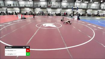 160A lbs 3rd Place - Brent Nicolosi, Smittys Barn/haverhill vs Tj Langley, Western Reserve Academy