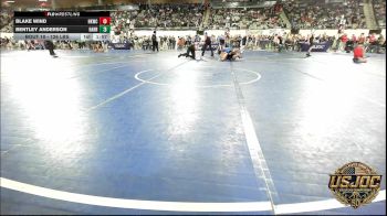 126 lbs Round Of 32 - Blake Wind, Henryetta Knights Wrestling Club vs Bentley Anderson, Harrah Little League Wrestling