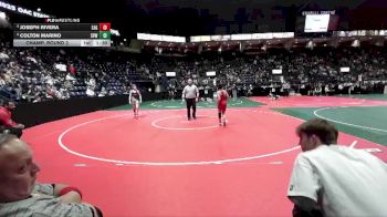 120 lbs Champ. Round 2 - Joseph Rivera, EAG2 vs Colton Marino, SVW3