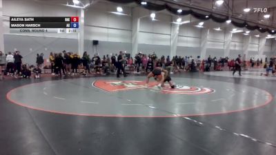 131 lbs Cons. Round 4 - Aileya Sath, Baker vs Mason Harsch, Adrian