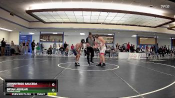 144 lbs Cons. Round 3 - JohnnyRigo Sauceda, Owyhee vs Bryan Aguilar, Thunder Ridge