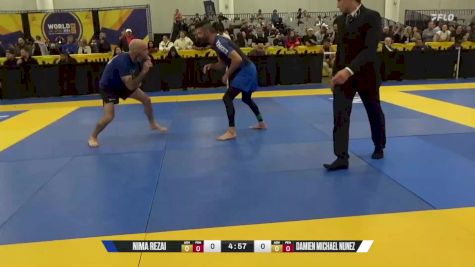 Damien Michael Nunez vs Nima Rezai 2024 World IBJJF Jiu-Jitsu No-Gi Championship