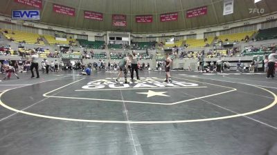 110 lbs Consi Of 4 - Gunner Cooper, Battlefield Wrestling Club vs Hudson Smith, Panther Youth Wrestling-CPR