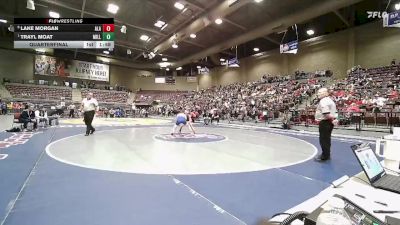 2A 113 lbs Quarterfinal - Trayl Moat, Millard vs Lake Morgan, American Leadership