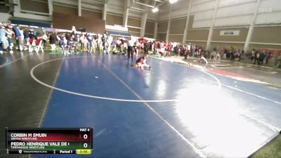 57 lbs 1st Place Match - Pedro Henrique Vale De Oliveira Filho, Timpanogos Wrestling vs Corbin M Smuin, Uintah Wrestling