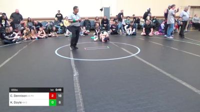 65 lbs Rr Rnd 1 - Cael Dennison, Phoenix NOS K-4 vs Kamden Doyle, OMP K-4