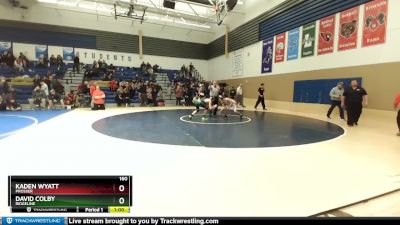 160 lbs Cons. Round 3 - Kaden Wyatt, Prosser vs David Colby, Ridgeline