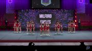 Milford Eagles [2022 Varsity Show Cheer 2] 2022 Pop Warner National Cheer & Dance Championship