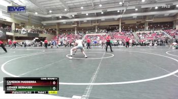110 lbs Cons. Round 3 - Ledger Bernasek, Ironhawk vs Cameron Madderra, NIXA