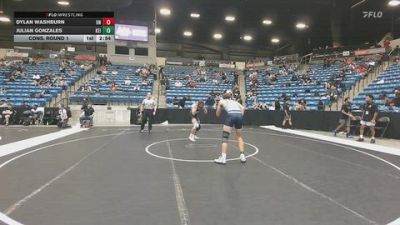 165 lbs Cons. Round 1 - Dylan Washburn, Unattached vs Julian Gonzales, Keiser University