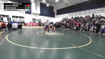 100 lbs Quarterfinal - Getse Poblete, Capistrano Valley vs Melany Ahumada, Shadow Hills