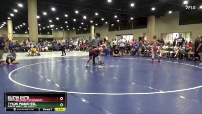 120 lbs Quarterfinal - Dustin Smith, Wrestling Academy Of Louisiana vs Tyson Waughtel, Purler Wrestling Academy