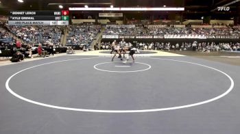 144 lbs 3rd Place Match - Bennet Lerch, Wichita-Kapaun Mt. Carmel HS vs Kyle Grewal, Overland Park-St. Thomas Aquinas HS