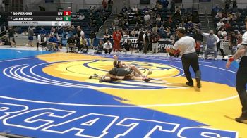 165 lbs Semifinal - Bo Perkins, Newberry vs Caleb Grau, UNC Pembroke