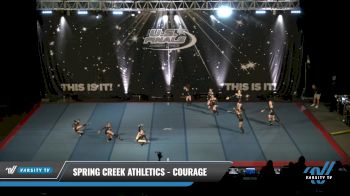 Spring Creek Athletics - Courage [2021 L3 Junior - D2 - Small Day 1] 2021 The U.S. Finals: Pensacola