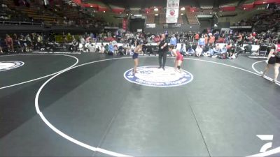 105 lbs Miabella Madueno, IEWA - Inland Empire Wrestling Association vs Leila Rivera, OCWA - Orange County Wrestling Association