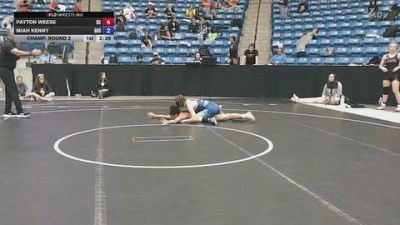 131 lbs Champ. Round 2 - Payton Weese, Doane vs Miah Kenny, Graceland University
