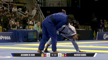 Matheus Gabriel vs Alexandre De Jesus 2025 World Jiu-Jitsu IBJJF Championship