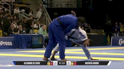 Matheus Gabriel vs Alexandre De Jesus 2025 World Jiu-Jitsu IBJJF Championship