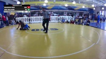 144 lbs Cons. Round 3 - Brandon Rizo, Christopher Columbus High School vs Eric Williams, Titusville High School