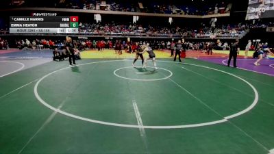 5A 185 lbs Semifinal - Camille Harris, Frisco Memorial vs Emma Heaton, Canyon Randall