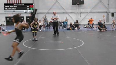 56 lbs Round 1 (6 Team) - Jaden Jackson, Team Blue Hens vs Nolan Hawes, EP Rattlers
