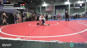 61 lbs Rr Rnd 2 - Nash McCuistion, Tiger Trained Wrestling vs Kade Whitenack, Tiger Trained Wrestling