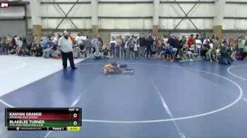 56 lbs Semifinal - Kanyan Grange, Ridgeline High School vs Blakelee Turner, Stallions Wrestling Club