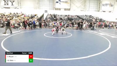 66 lbs Semifinal - Brock Bala, Club Not Listed vs Theodore Moyer, Journeymen Wrestling Club