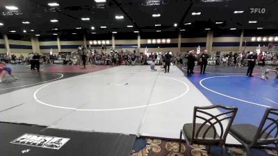 72 lbs Rr Rnd 3 - Charlie Claymore, Lemmon Youth Wrestling vs Ella Heyne, Kalispell WC