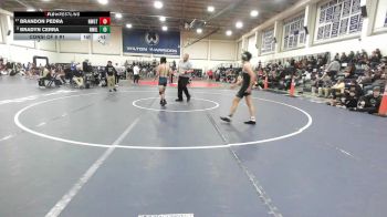 138 lbs Consi Of 8 #1 - Brandon Pedra, Newington vs Bradyn Cerra, New Milford