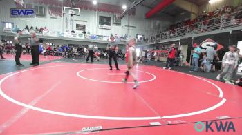 67-70 lbs Rr Rnd 2 - William Henson, Fort Gibson Youth Wrestling vs Isaac Glover, Brushy Wrestling Club