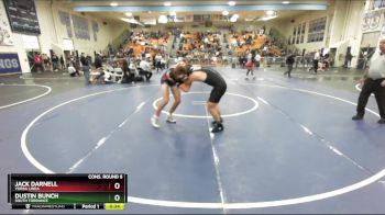 165 lbs Cons. Round 6 - Jack Darnell, Yorba Linda vs Dustin Bunch, South Torrance