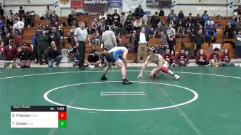 145 lbs Semifinal - Garrett Fletcher, Frontier vs Timothy Cowan, Livermore