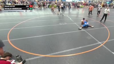 165 lbs Cons. Round 4 - Douglas Gemberling, ISI Wreslting Club vs Isaiah Keyes, Ground Zero Wrestling Club