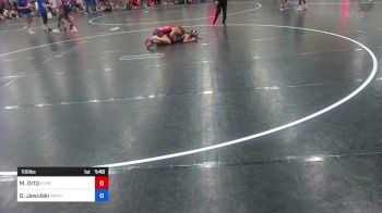 106 lbs Quarterfinal - Miayalee Ortiz, Florida Phoenix vs Grace Jawulski, Mayhem Wrestling Club