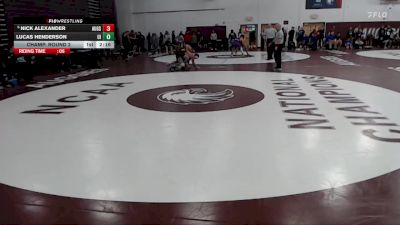 174 lbs Champ. Round 2 - Nick Alexander, Augsburg vs Lucas Henderson, Upper Iowa