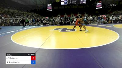 157 lbs Rnd Of 64 - Tate Sailer, ND vs Rafael Rodriguez, AZ