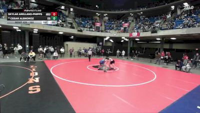 150 lbs Cons. Round 1 - Cesar Albnoroz, Evanston vs Skylar Arellano-Phipps, Argo